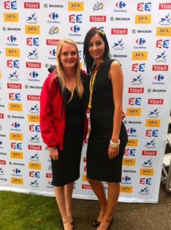 Madeleine Herbeau et Elsa Boirie (PowerBar 2012)