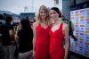 Candice Caron et Mélina Bloomfield, hotesses du podium Brandt 2013