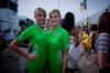 Lucie Masset et Lucile Uguen, hotesses du podium PMU 2013